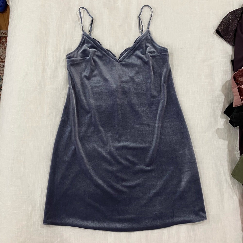 Abercrombie & Fitch velvet mini dress